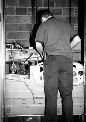 Cover image for Repairs Underway On Quincy Elevator