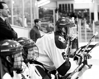 Cover image for E.A. Sports: M. Hockey Goes The Distance In Marathon