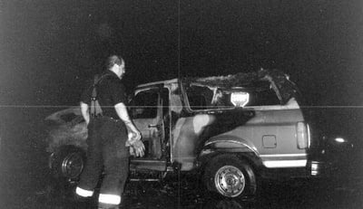 Cover image for Car Explodes In Flames Outside MAC