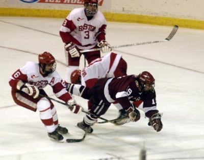 Cover image for Midnight Strikes For M. Hockey at ECACs