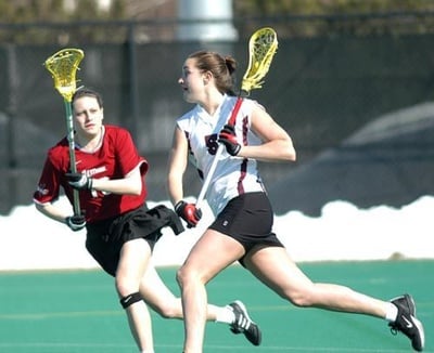 Cover image for Second-half Woes Cost W. Lax in California