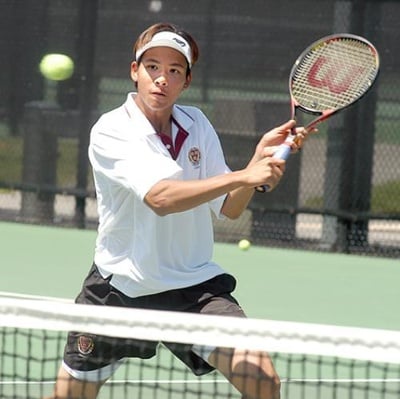 Cover image for Men's Tennis Captures Ivy Title