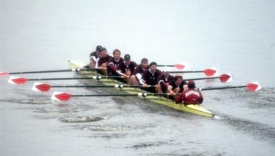Cover image for Team of the Year: Harvard, Radcliffe Conquer All Collegiate Waters