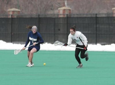 Cover image for W. Lacrosse Logs First Ivy Win