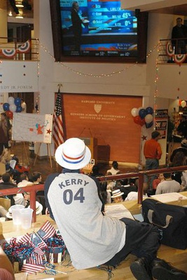 Cover image for Students Watch Election Unfold at Institute
