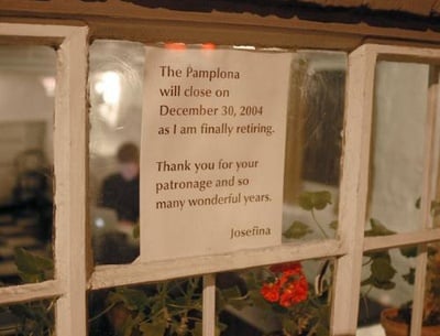 Cover image for Cafe Pamplona Will Close Doors