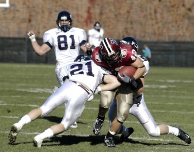 Cover image for Widman Impresses on Senior Day