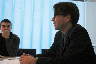 Cover image for DAY IN THE LIFE: Students Sample Schmidgen of Scholarly Spice