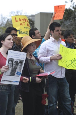 Cover image for Ralliers Demand Trans Equality