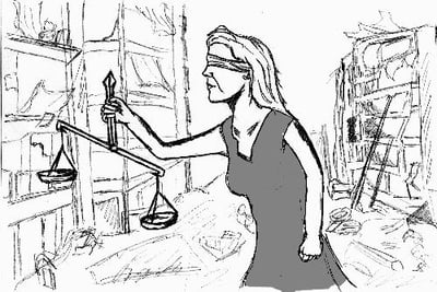 Cover image for Of War and Law