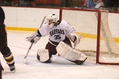 Cover image for Double Vision: Martin, Harvard sweep aside rival Bulldogs with persistence in goal