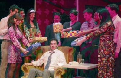 Cover image for Three's An Amusing Crowd In "Company"