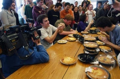 Cover image for Math Department Celebrates Transcendental Ratio