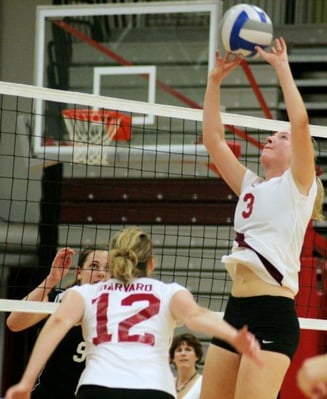 Cover image for Women's Volleyball Downs Brown, Loses to Bulldogs