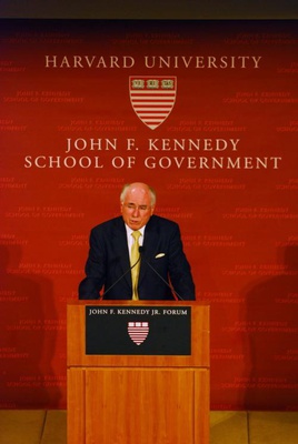 Cover image for Former Australian P.M. Speaks at IOP