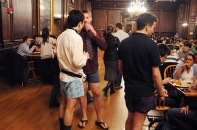 Cover image for Eliot Diners Go Pants-less in Protest