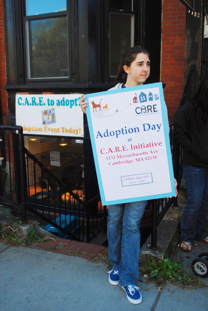 C.A.R.E. (Community Animal Rescue and Education) is a no-kill animal shelter on Massachusetts Avenue that held its first Adoption Day on September 18, 2009.