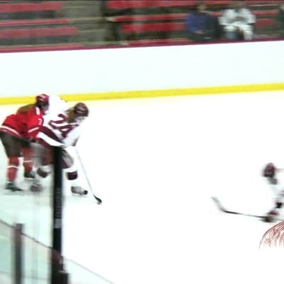 Cover image for Harvard Women's Hockey vs. St. Lawrence (Feb. 20, 2009)