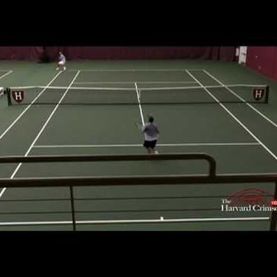 Cover image for Harvard Men's Tennis vs. Columbia (April 3, 2009
