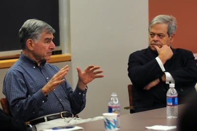 Cover image for Dukakis Talks on Media Strategy