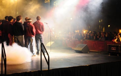 Cover image for Pep Rally Becomes Student-Focused