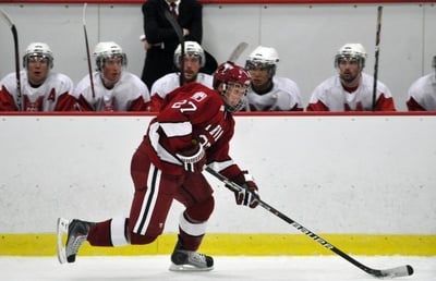 Cover image for Harvard Falls to Ivy Foe Again