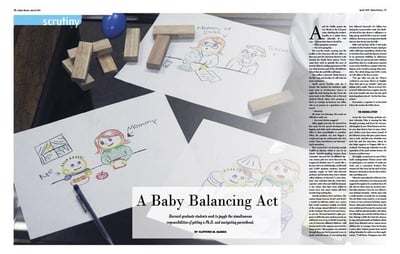 Cover image for A Baby Balancing Act