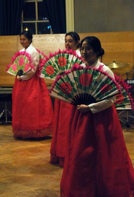 Cover image for Korean Association, fan dancing