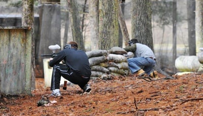 Cover image for Paint(ball)ing the Town Red