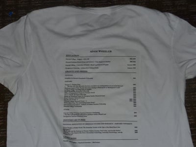 Cover image for Get an Adam Wheeler T-Shirt!