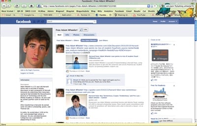 Cover image for The Adam Wheeler Facebook Group