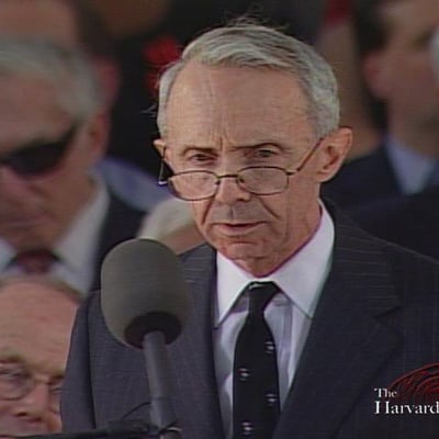 Cover image for Former Supreme Court Justice David Souter's Commencement Remarks