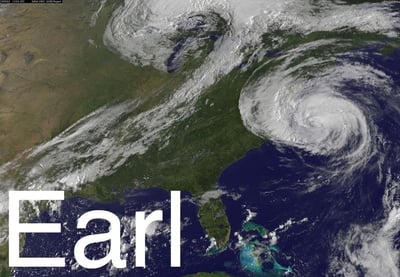 Cover image for Eye on the Storm: Earl Watch 2010