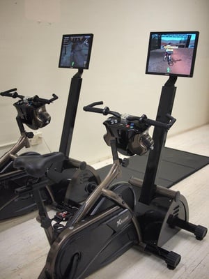Cover image for New Dunster Exercise Bikes are Tricked Out, Virtually