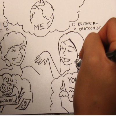 Cover image for Be a Crimson Cartoonist