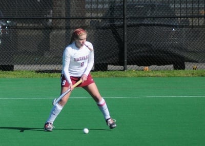 Cover image for Field Hockey Blanked at Jordan Field by Cornell