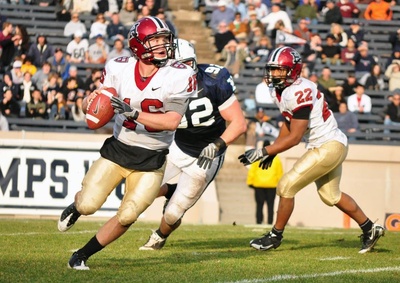 Cover image for Ivy Title Chances on the Line Against Quakers