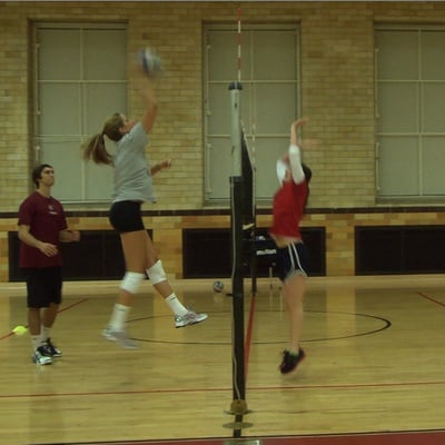Cover image for CRIMSON FACEOFF: Volume 3, Two-on-Two Volleyball