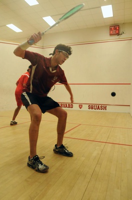 Cover image for Harvard Falls To Squash Juggernaut