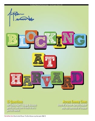 Cover image for Blocking at Harvard
