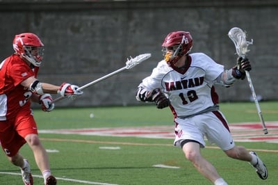 Cover image for MEN'S LACROSSE: Strong Offense Puts Harvard on Brink of Ivy Crown
