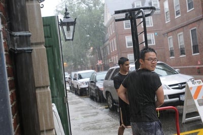 Cover image for Hurricane Irene Hits Cambridge