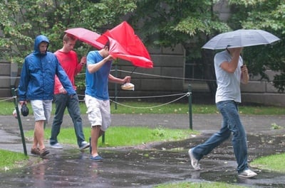 Cover image for Freshmen Get Creative After Irene Derails First Chance Dance