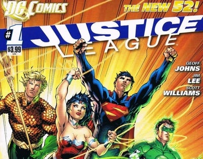 Cover image for The New 52: Justice League #1