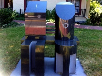 Cover image for longy school of music statues