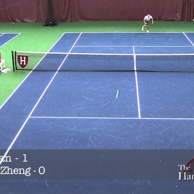 Cover image for CRIMSON FACEOFF: Volume 4, Tennis Court Challenge 