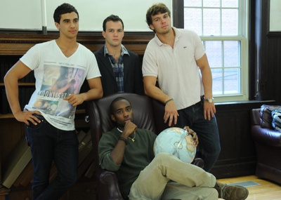 Cover image for Hot Men Around the Globe