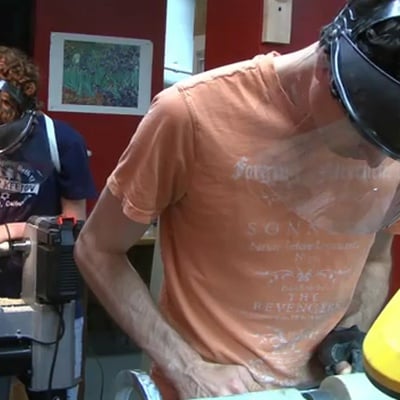 Cover image for Hidden Treasures: Mather Woodturning