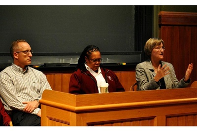 Cover image for Many Questions, Few Answers from Administrators at UC Meeting