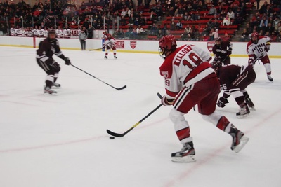 Cover image for Harvard Victory Over Colgate Marks First of Young Season